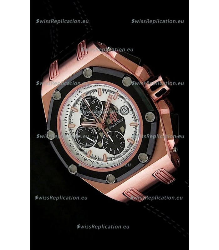 Audemars Piguet Royal Oak Offshore Rubens Barrichello Swiss Watch - Secs hand 9 O clock