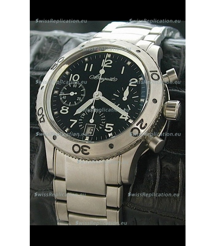 Breguet Aeronavale Swiss Replica Titanium Watch