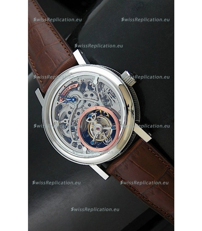 Breguet 4199 Swiss Watch in Skeleton Tourbillon Watch