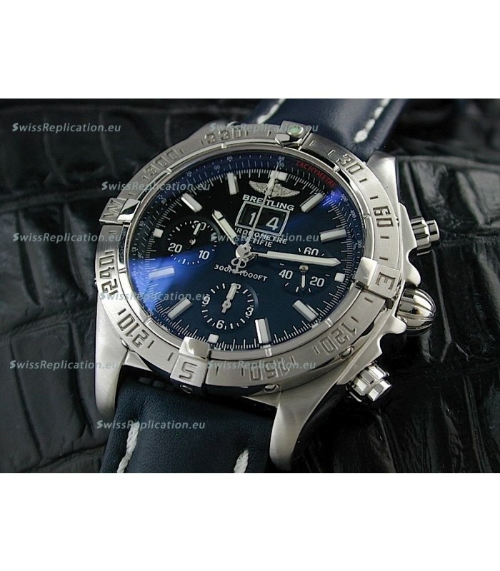 Breitling Blackbird Swiss Replica Watch in Black Dial