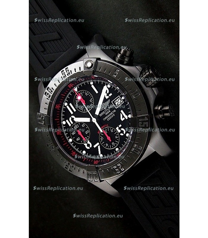 Breitling Super Avenger Swiss Replica Watch - Ultimate Mirror Replica - 48MM