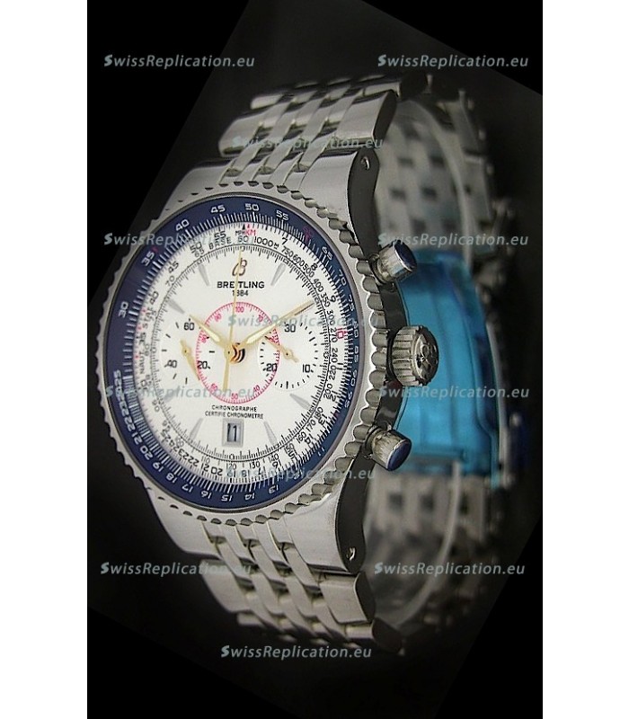 Breitling Montbrillant Legende Swiss Replica Watch White Dial