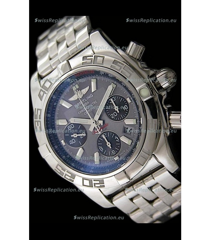 Breitling Chronomat B01 Swiss Replica Watch in Grey Dial