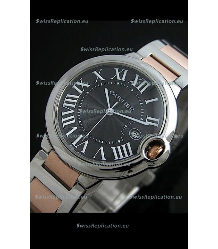 Cartier Ballon Bleu de Japanese Replica Watch Two Tone