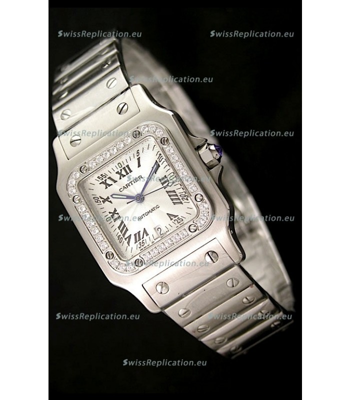 Cartier Santos Swiss Replica Watch - Automatic Movement