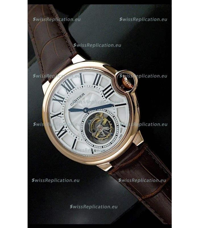 Swiss cartier Tourbillon Calibre de Swiss Tourbillon Watch