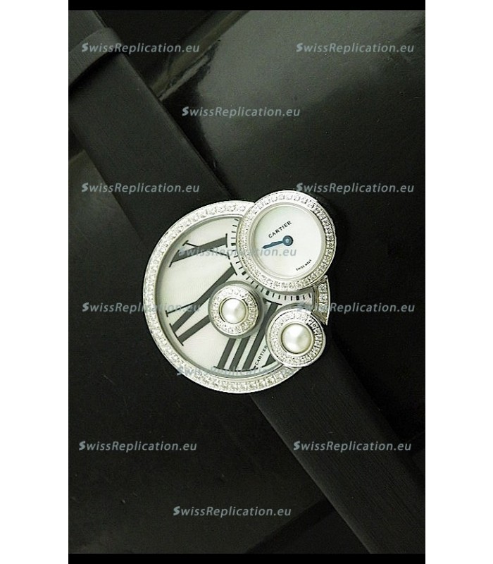 Cartier Jewellery Pearl Diamond Watch