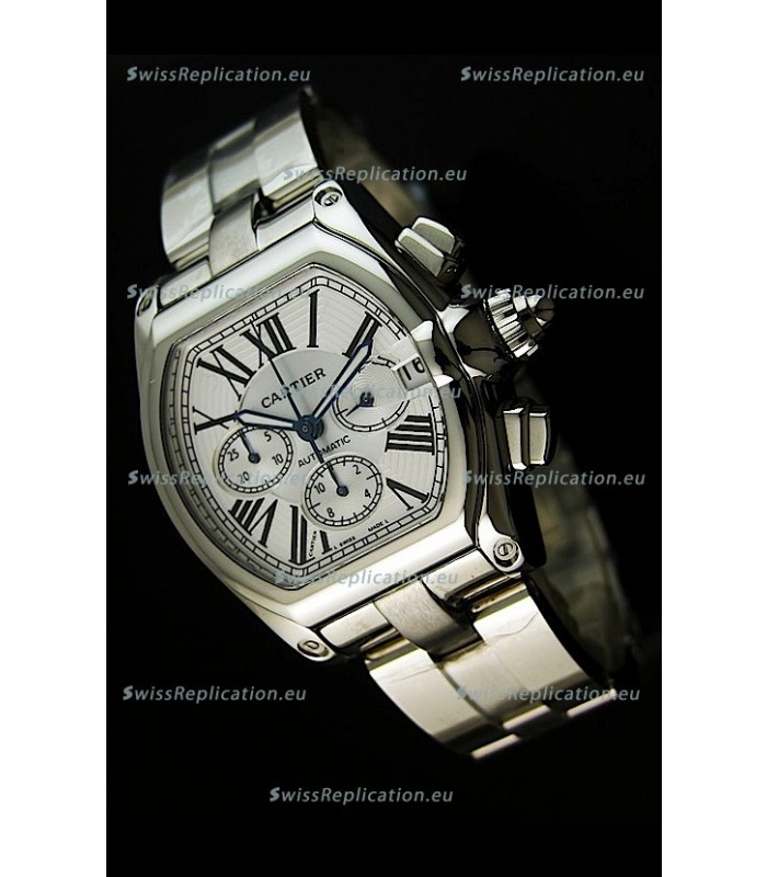 Cartier Roadster Swiss Chronograph Replica Watch - 1:1 Mirror Replica Watch