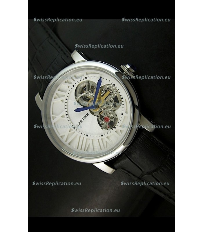 Rotonde De Cartier Cadran Love Japanese Replica Watch - Stainless Steel Case