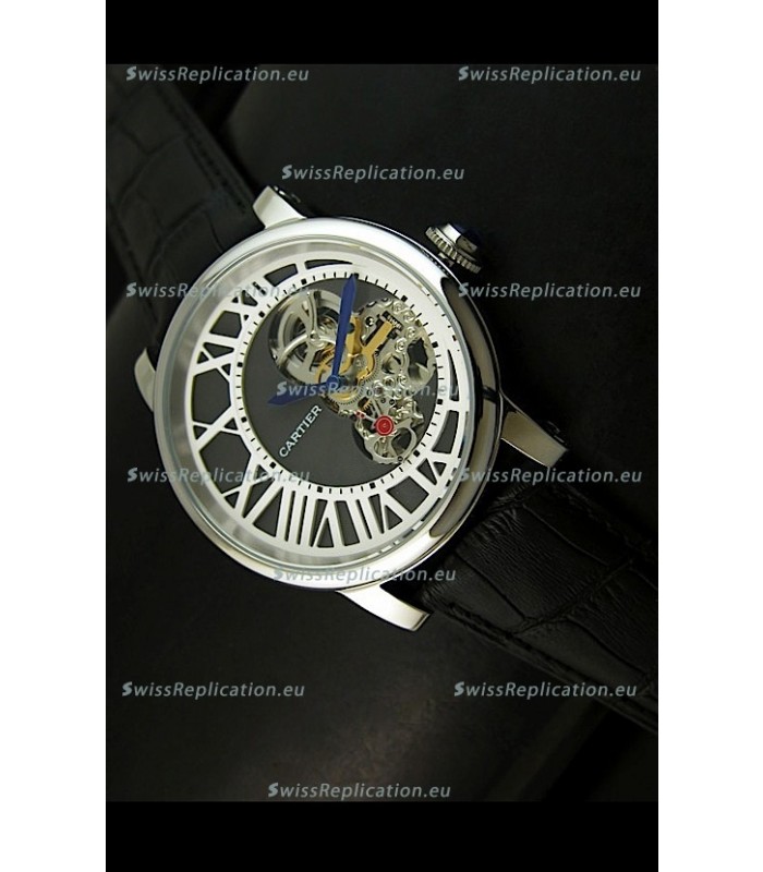 Rotonde De Cartier Cadran Love Japanese Replica Watch - Stainless Steel Case