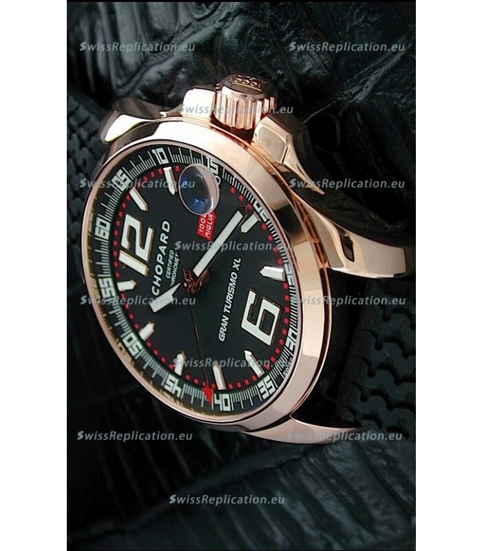 Chopard Mille Miglia Swiss Replica Watch in Black Dial
