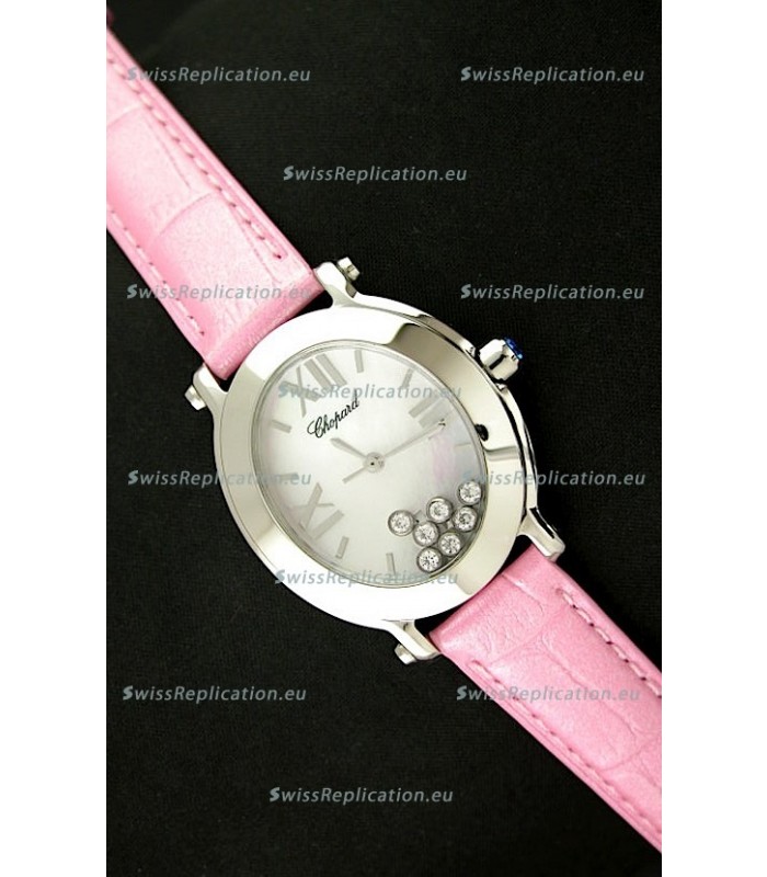 Chopard Happy Sport Ladies Japanese Replica Watch