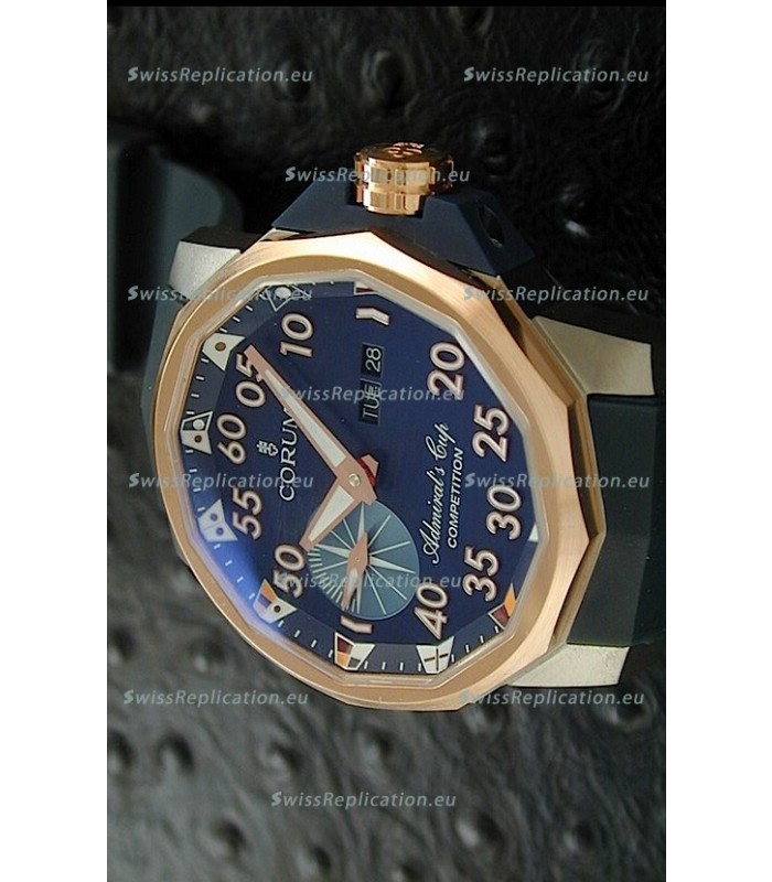 Corum Admiral's Cup Competition Swiss Replica Watch in Blue Dial