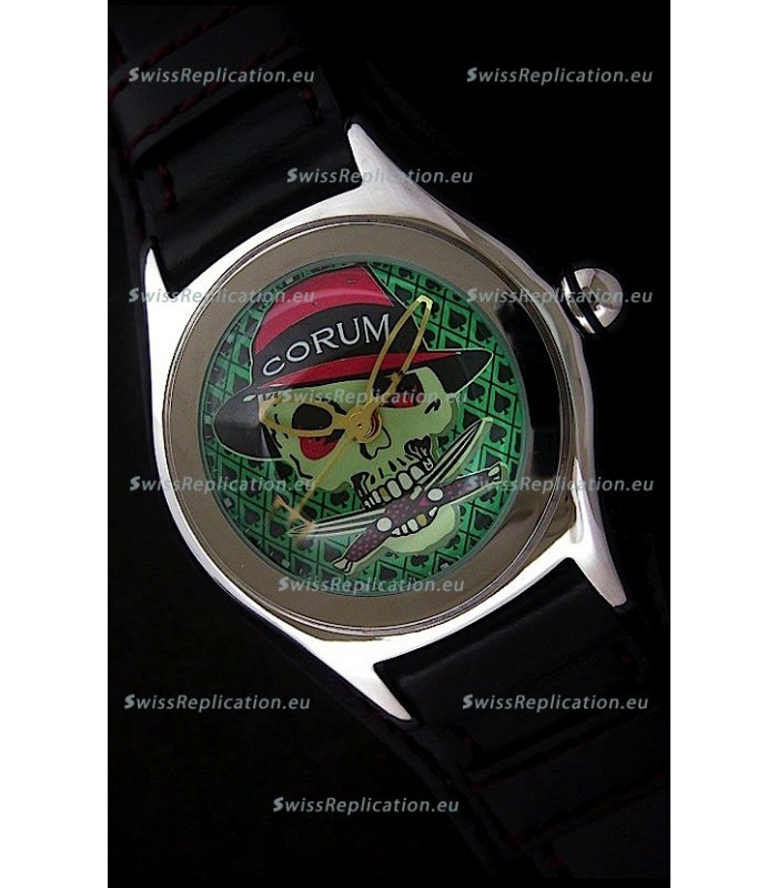 Corum New Edition Japanese Replica Watch in Green Dial