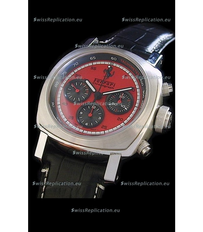 Ferrari Granturismo Swiss Replica Watch in Red Dial
