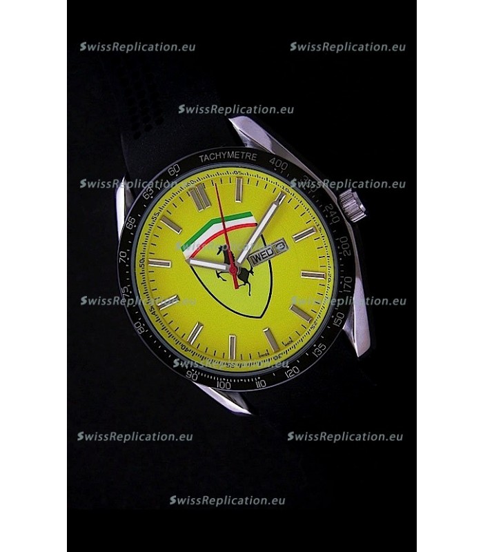 Ferrari Watches in Yellow Dial