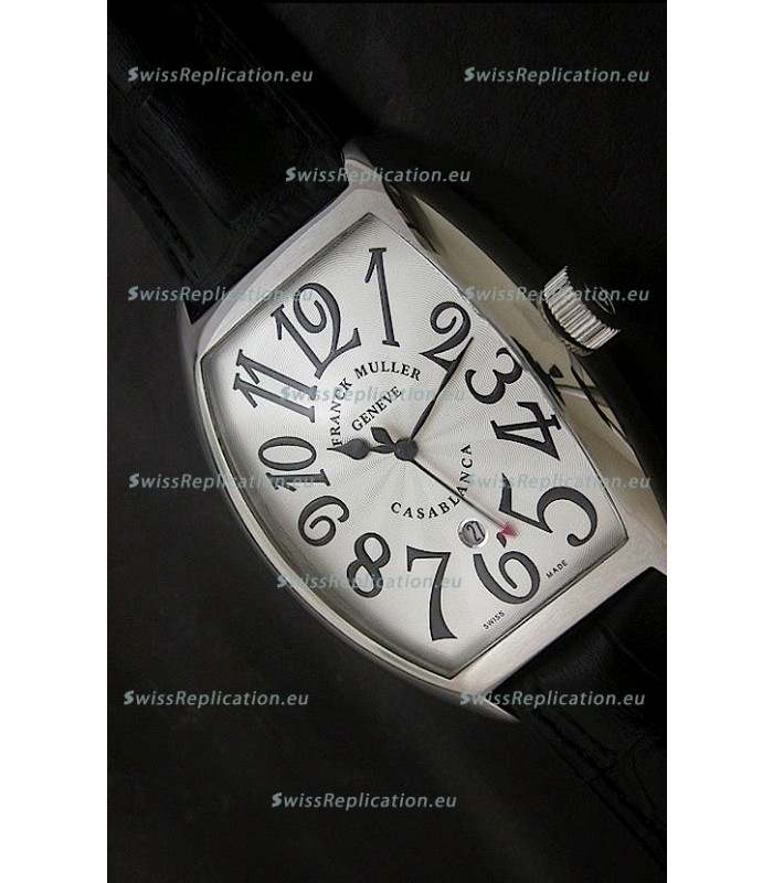 Franck Muller Casa Blanca Japanese Replica Watch in White Dial