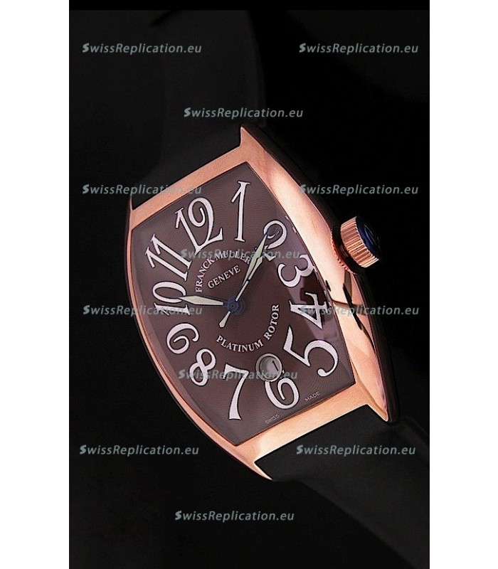 Franck Muller Platinum Rotor Swiss Replica Watch