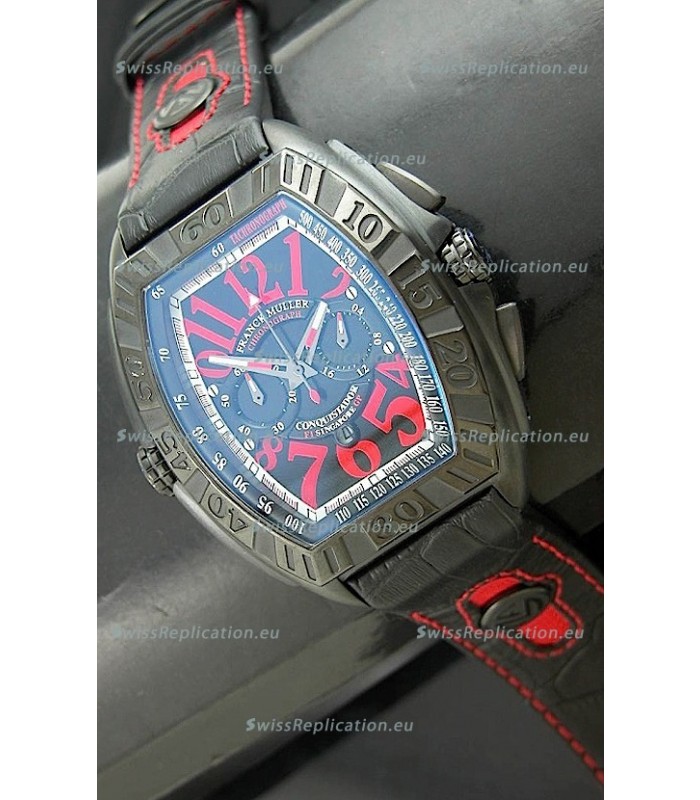 Franck Muller SingaporeGP Series 2009 Japanese Replica Watch in Blue Dial