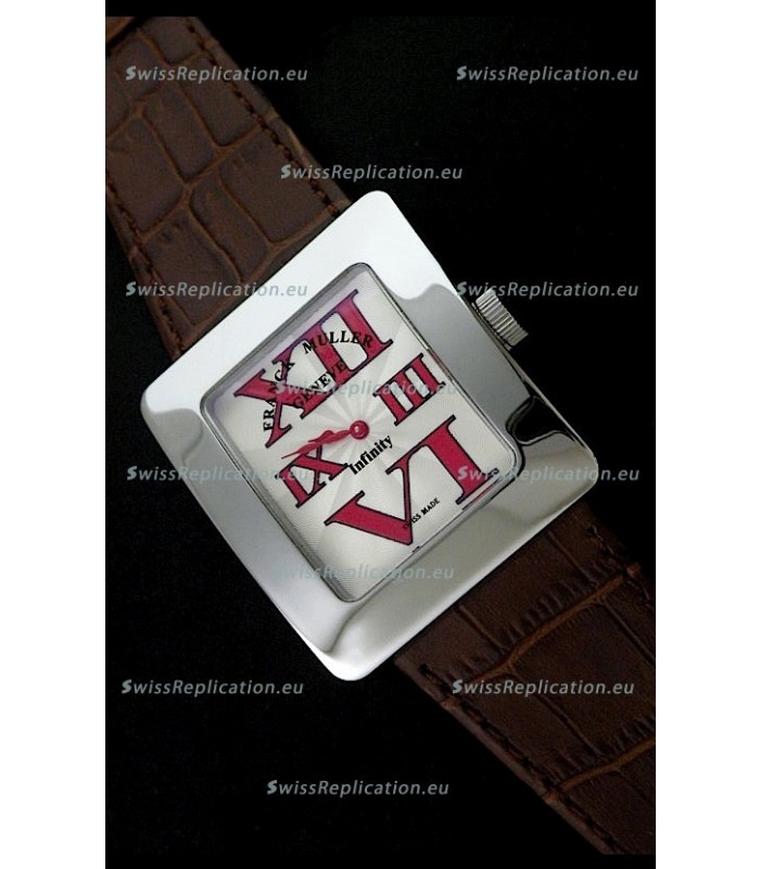 Franck Muller Geneve Infinity Japanese Special Watch in Red Markers