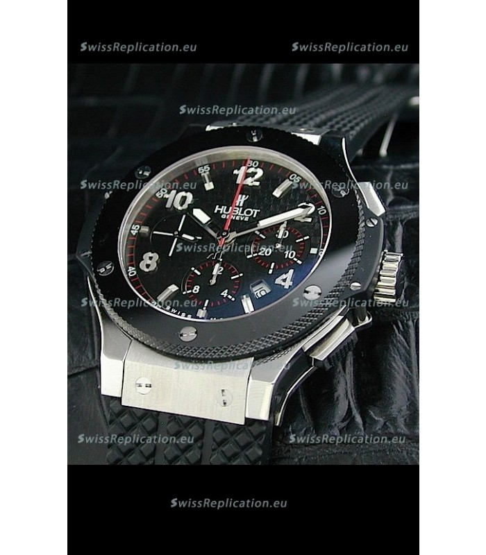 Hublot Big Bang Swiss Replica Watch Black Checkered Dial