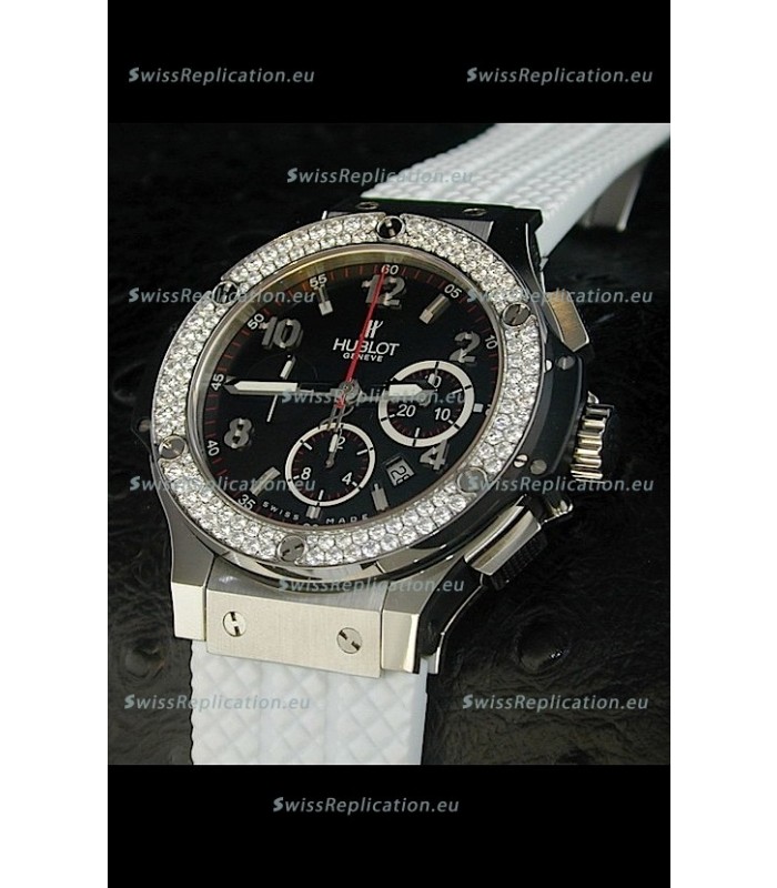 Hublot Big Bang Swiss Replica Watch in Black Dial