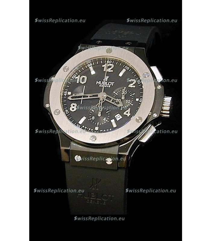 Hublot Big Bang Swiss Replica Watch in Black Dial