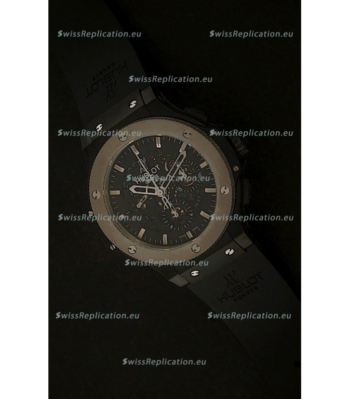 Hublot Big Bang AeroBang Swiss Watch in PVD Casing