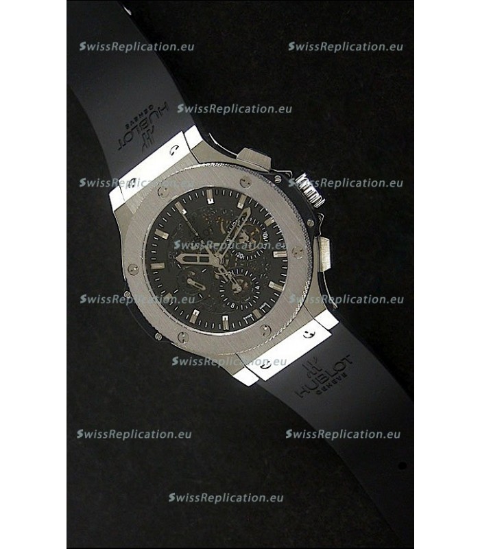 Hublot Big Bang AeroBang Swiss Watch in Steel Case