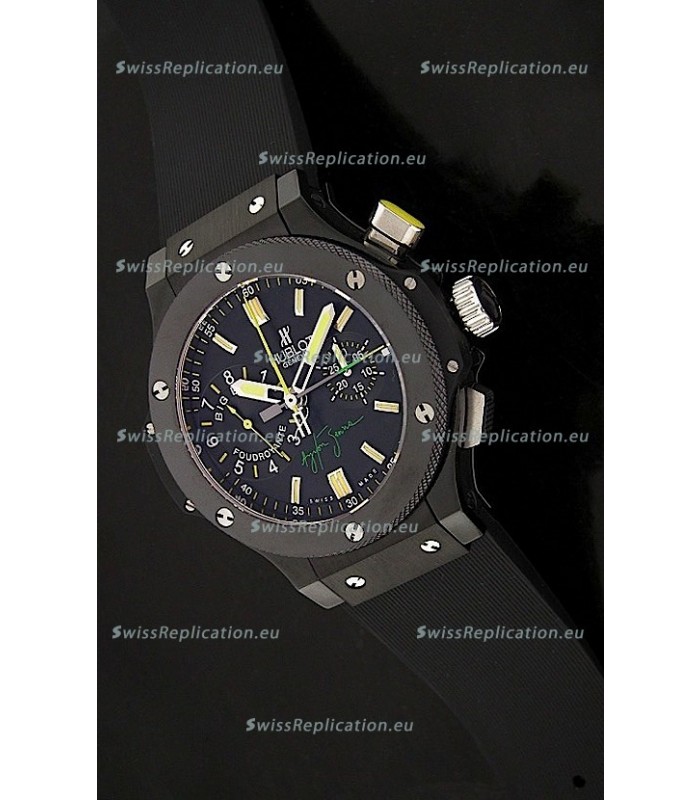 Hublot Ayrton Senna Swiss Watch Swiss Watch in Ceramic Casing