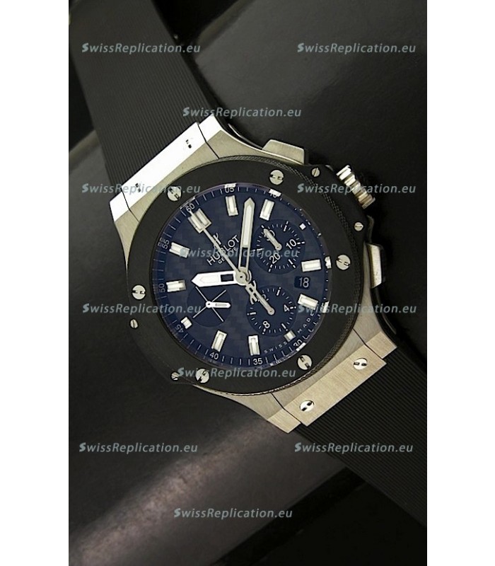 Hublot Geneve Big Bang Swiss Watch in Black Carbon dial - 1:1 Mirror Replica Watch