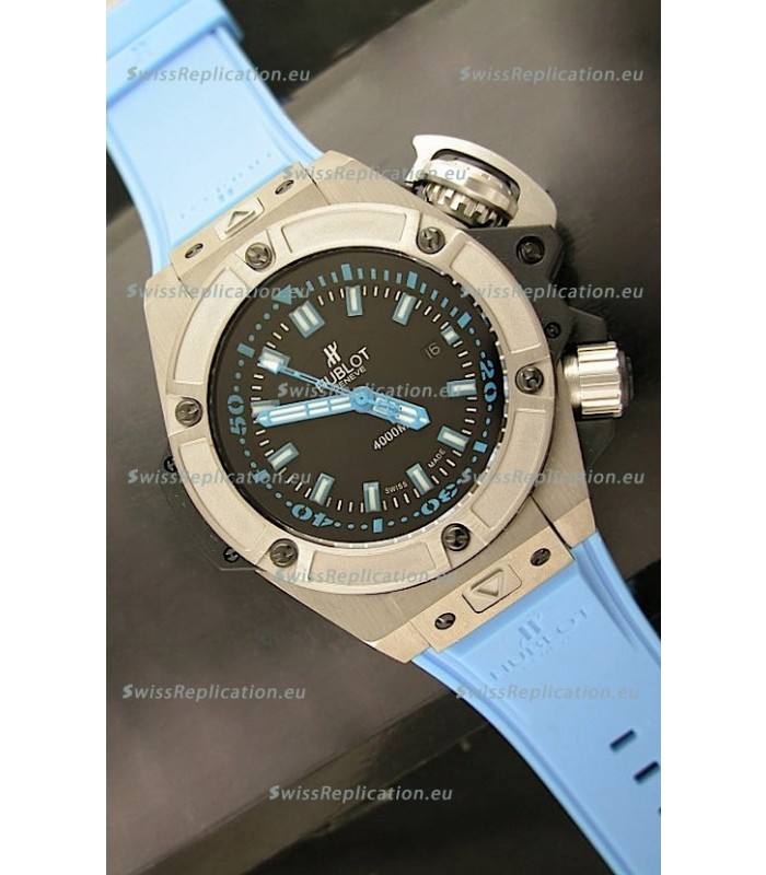 Hublot Big Bang Diver 4000M Swiss Watch in Blue 