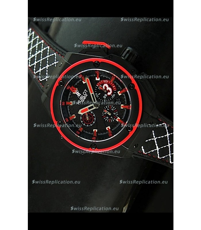 Hublot Big Bang Dwayne Wade Edition Swiss Replica Watch Black Strap