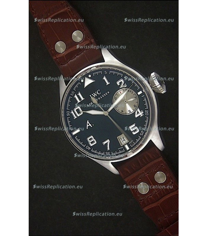 IWC Big Pilot Swiss Replica Watch in Black Dial