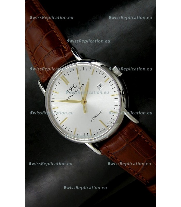 IWC Big Pilot Swiss Replica Watch in Stainless Steel Casing
