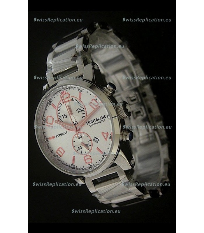 Montblanc FlyBack Chronometer Watch in Stainless Steel Casing