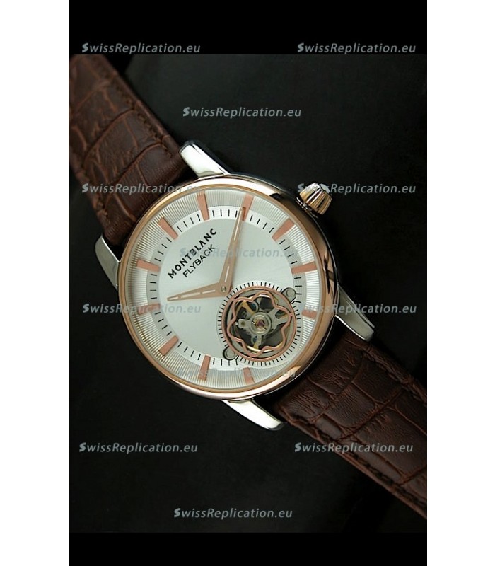 Mont Blanc Flyback Japanese Tourbillon Replica Watch 