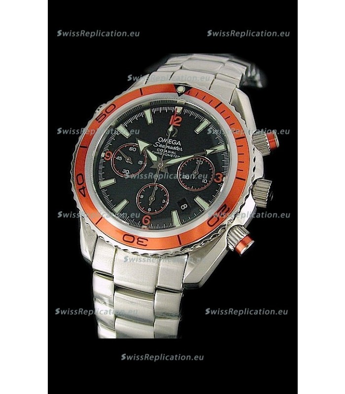 Omega Planet Ocean Seamaster Watch in Black Dial