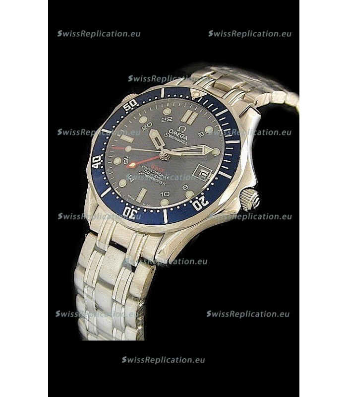 Omega Seamaster GMT Professional Watch in Black Dial
