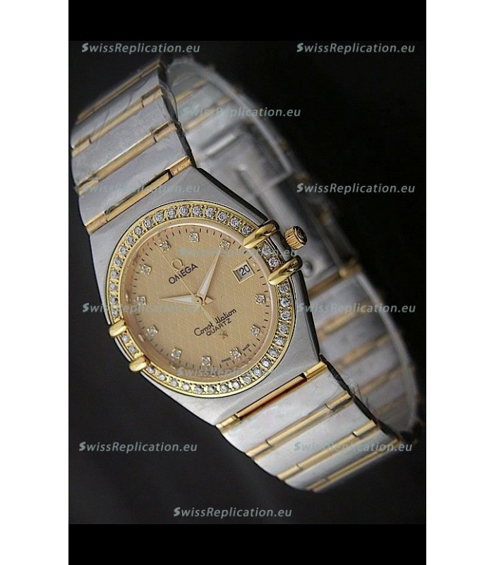 Omega Constellation Quartz in Yellow Gold Dial