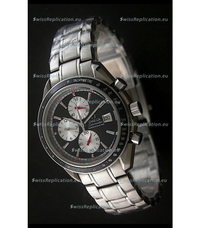 Omega Seamaster Chronometer Watch in Black Dial
