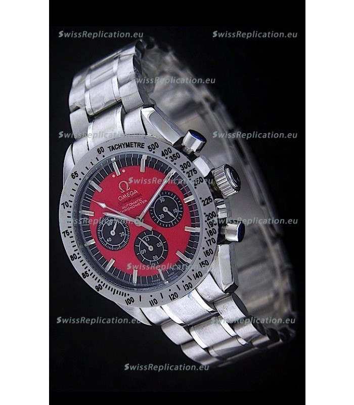 Omega Speedmaster Racing Michael Schumacher Edition Watch in Red Dial