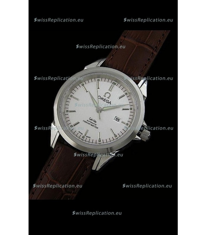 Omega De Ville Co Axial Automatic Watch in White