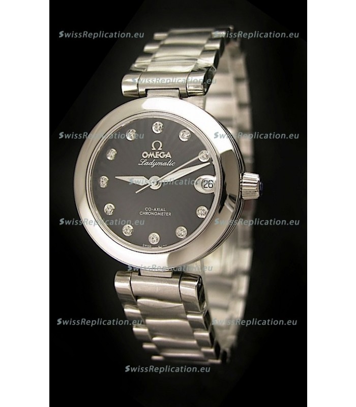 Omega Deville Ladymatic Chronometer Swiss Automatic Watch - 1:1 Mirror Replica 