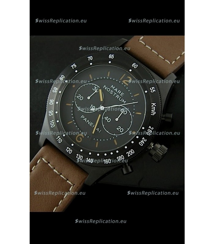 Radiomir Panerai Mare Nostrum Japanese PVD Automatic Watch