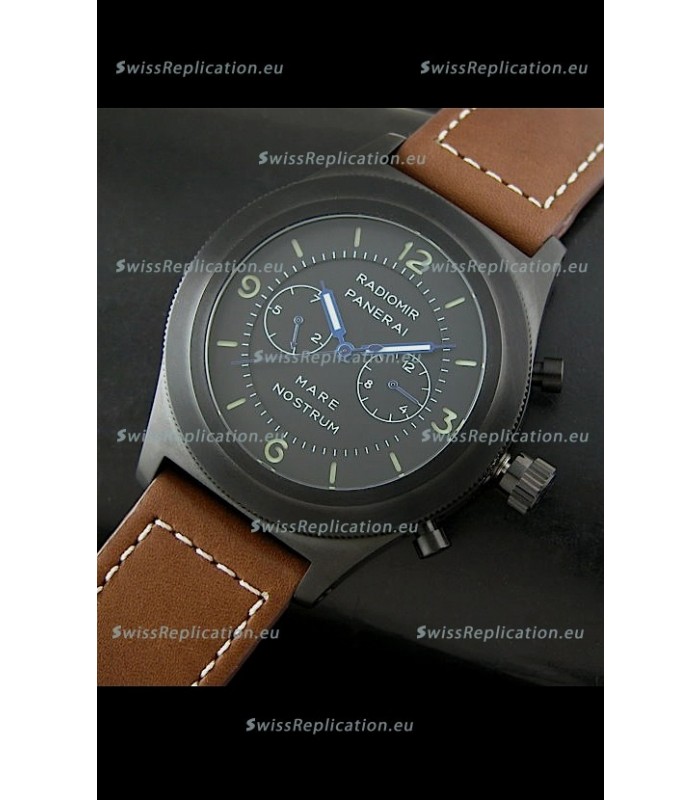 Radiomir Panerai Mare Nostrum Japanese PVD Automatic Watch