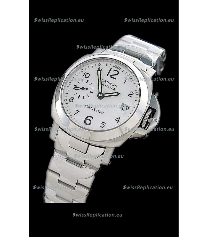 Panerai Luminor Marina 40MM Swiss Watch in Steel Strap