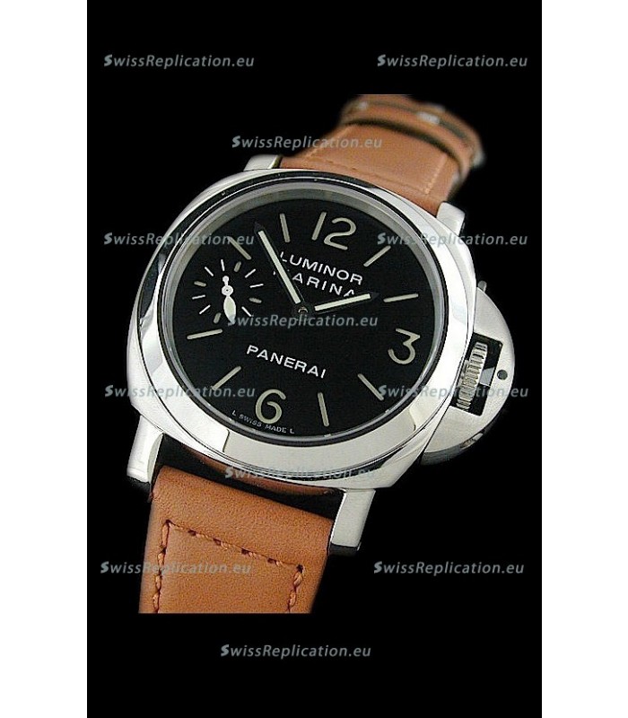 Panerai Luminor Marina Pam111 Swiss Watch - Super Luminous Hour Markers
