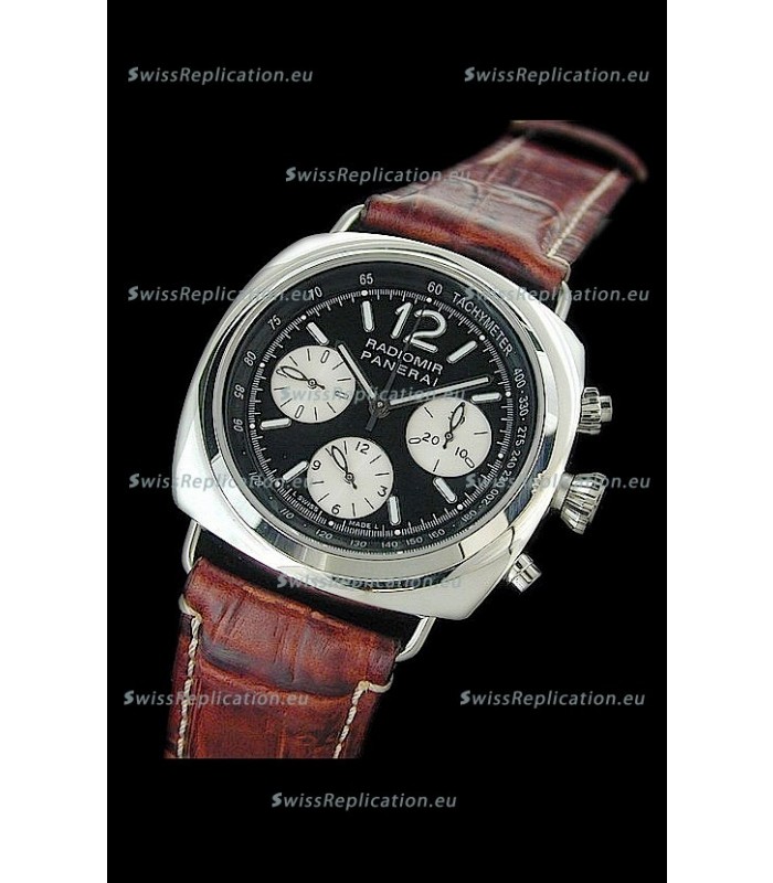 Panerai Radiomir Lemania Swiss Watch in Steel Casing
