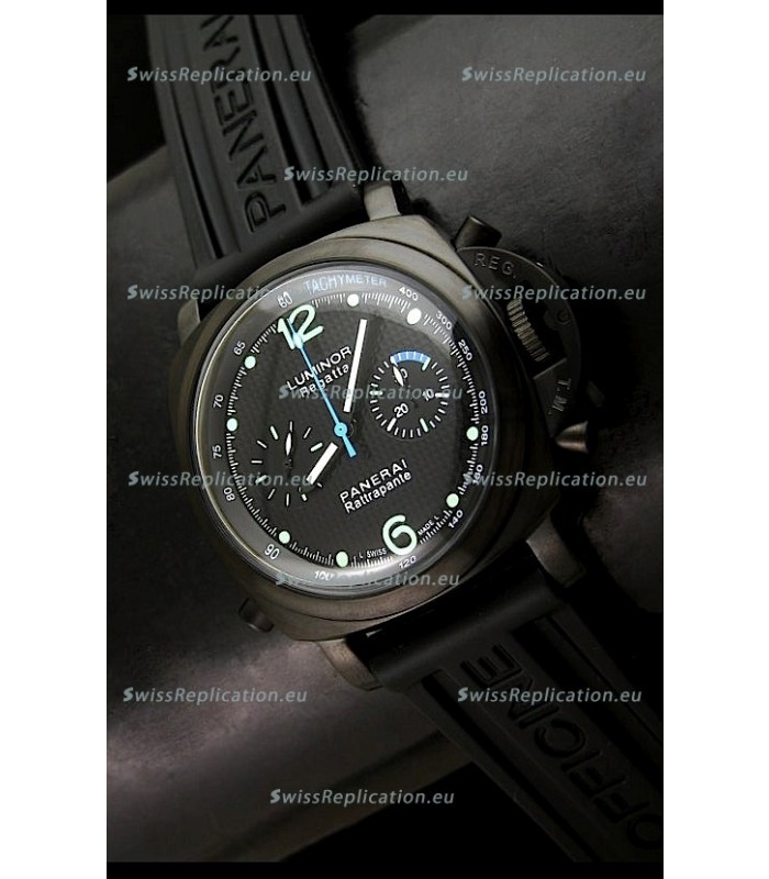 Panerai Luminor Regatta Flyback Swiss Watch PVD Casing